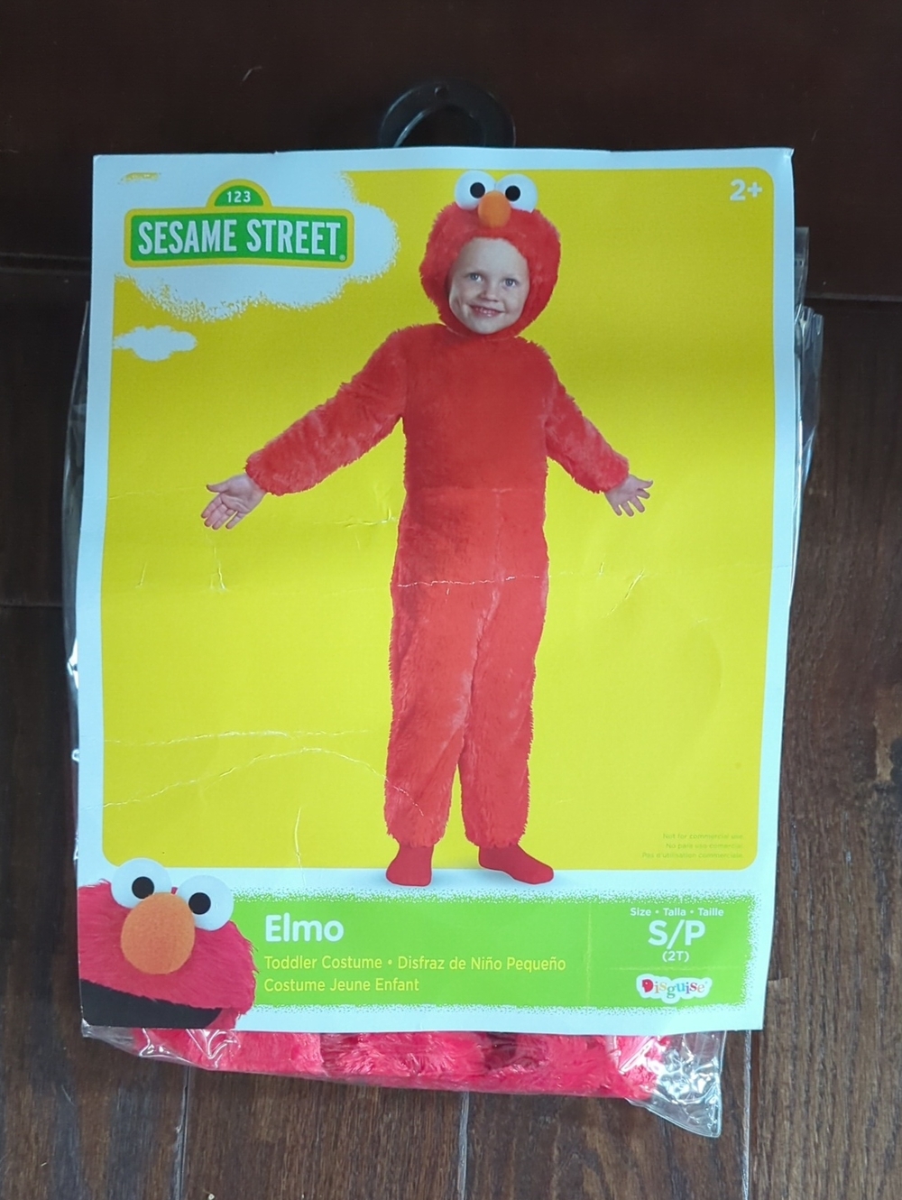 Sesame Street Elmo Costume 2T (18m)